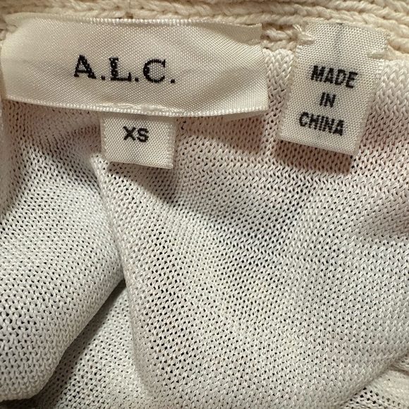 A.L.C. crochet knit nova halter maxi dress - Picture 7 of 7